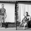 The dog and the master